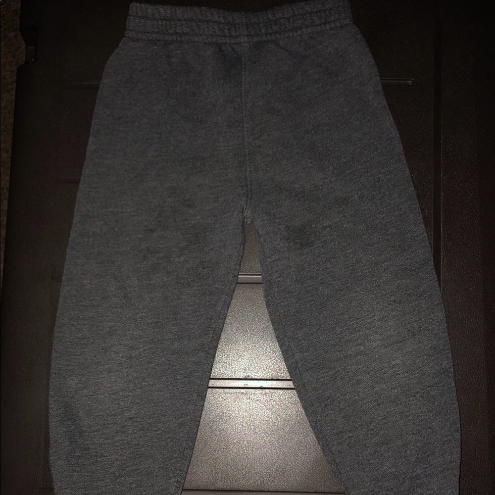 Grey sweatpants